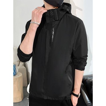 沖鋒衣外套男士春秋季防風防水三合一可拆卸潮牌秋裝男款夾克衣服