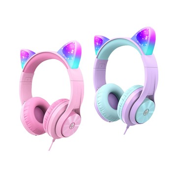 iClever HS20 炫光兒童耳機 - 多款可選