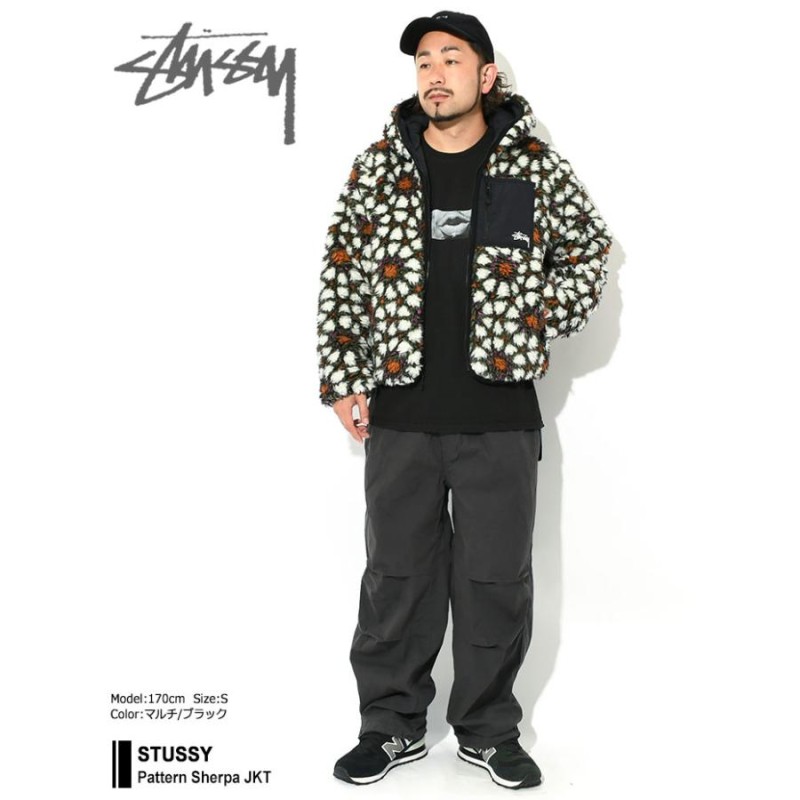 ステューシー ジャケット STUSSY メンズ Pattern Sherpa ( stussy JKT