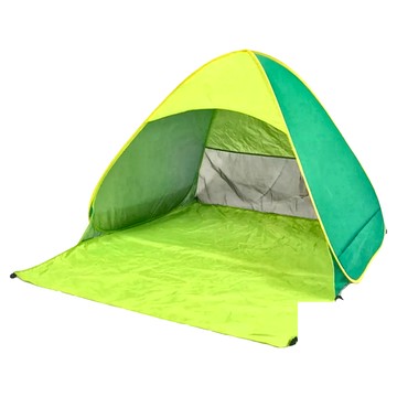 vanibaby 秒開抗UV遮陽帳篷 L無門款 綠色  2人