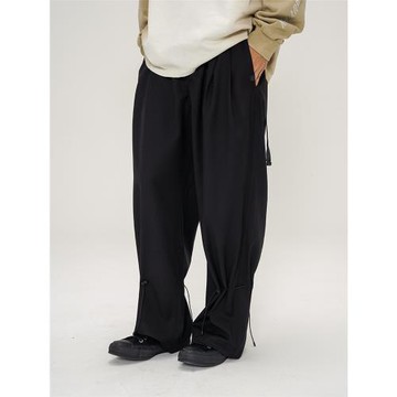 DAIKON Lab AW Outdoor Trousers城市機能山系寬松暗紋休閑西褲長