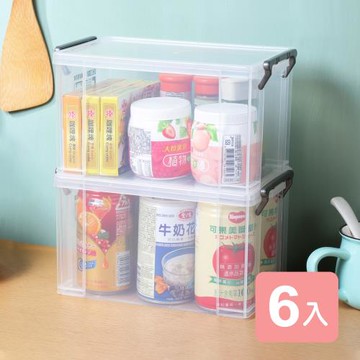 真心良品 芬妮收納整理盒(3.7L)-6入組