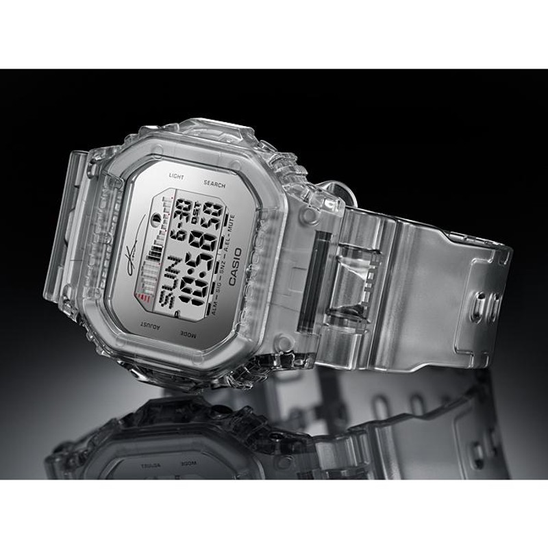 G-SHOCK Gショック WCT 五十嵐カノア KANOA 限定モデル G-LIDE Gライド 逆輸入海外モデル カシオ CASIO デジタル  腕時計 スケルトン シルバー GLX-5600KI-7 | LINEブランドカタログ