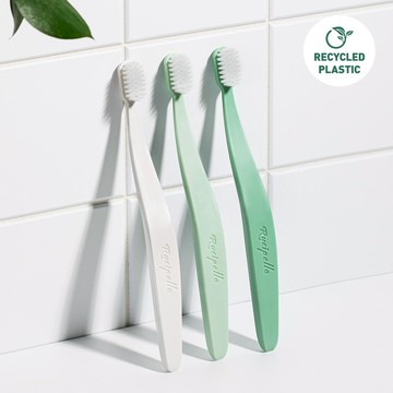 Rucipello Green Wave Toothbrush 3ea Set