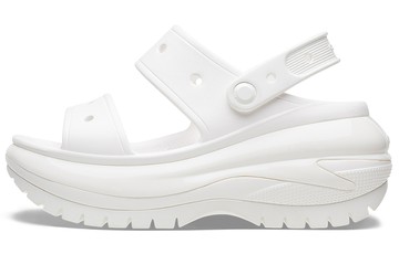 CROCS MEGA CRUSH SANDAL WHITE