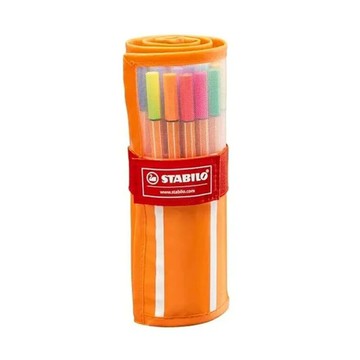STABILO 德國 思筆樂 point 88 30色卷軸筆袋組 /入 ST8830-2