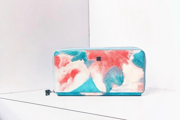 Tosca | Floral Print Long Wallet - 4Pattern 真皮 長皮夾 錢包