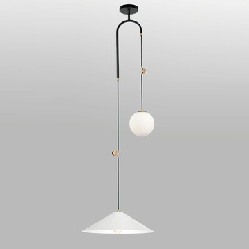 金屬烤漆玻璃造型吊燈 F37-21-91311