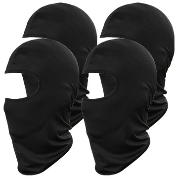 小麥購物 超彈性防曬頭套 G040 25g  黑色  4件