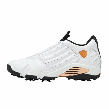 Nike 高爾夫球鞋 Air Jordan 14 G NRG U25 男鞋 白 黑 HV4813-100