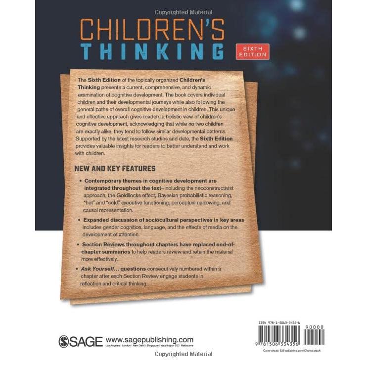 Children's Thinking: Cognitive Development and Individual Differences