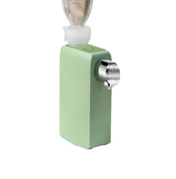 便利生活小物 【暢麥】即熱飲水機 速熱複古熱水機 便攜式 家用電熱水壺 台式小型 口袋開水機 綠110V 單機 5檔控溫