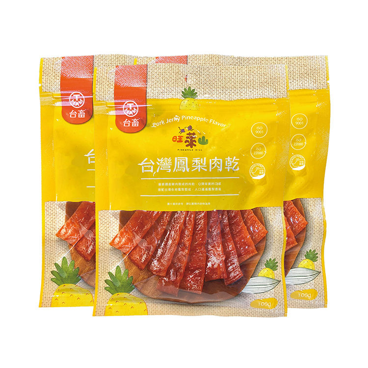 台灣鳳梨肉乾3入