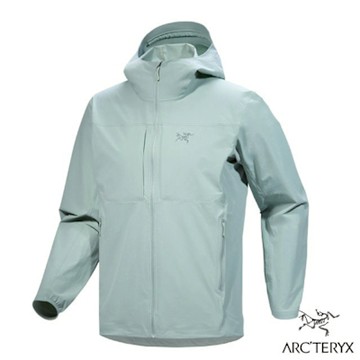 【ARCTERYX 始祖鳥】男 Gamma Lightweight Hoody 防風防水連帽軟殼外套.風衣.夾克_X000009196 石綠