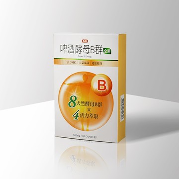 g.u治优-啤酒酵母b群膠囊(30錠/盒)