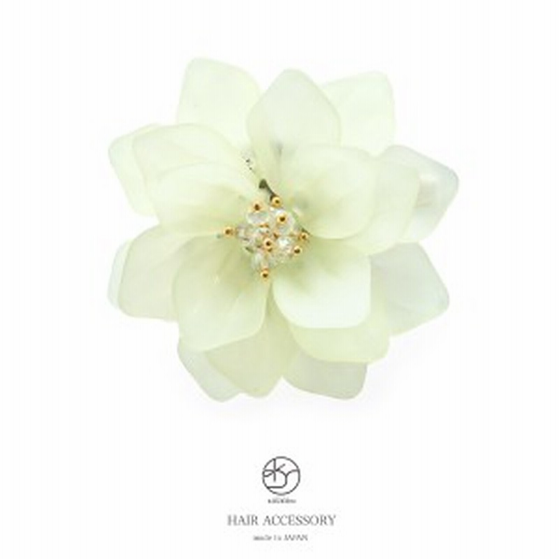 髪飾り 浴衣 花 クリップ 成人式 振袖 子供 ヘアアクセサリー 和装 薄緑 クリアビーズ キッズ 小さい 小ぶり 髪留め 日本製 通販 Lineポイント最大1 0 Get Lineショッピング