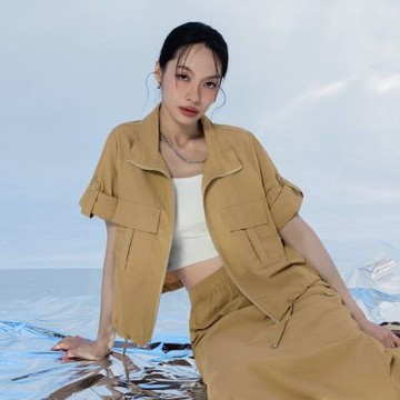 OB嚴選-涼感抗UV雙口袋冰河系防曬外套《EA3947-》