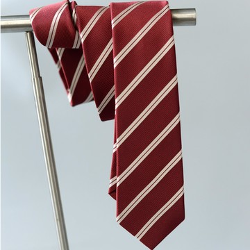 Laifuu.廷又斜紋6CM窄版領帶手打領帶