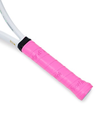 Sporty & Rich - logo-print tennis overgrip - unisex - Plastic - One Size - Pink