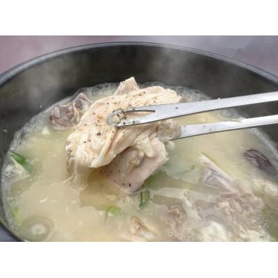 ふるさと納税 行橋市 お家で本格韓国料理!参鶏湯(サムゲタン)とキンパのセット AS-026