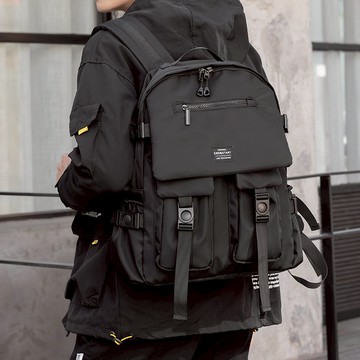 素色後背包 背包 後背包 筆電包 書包 大容量後背包 雙肩包 旅行包 防水後背包 學生背包 後背包男 多層格背包 電腦包