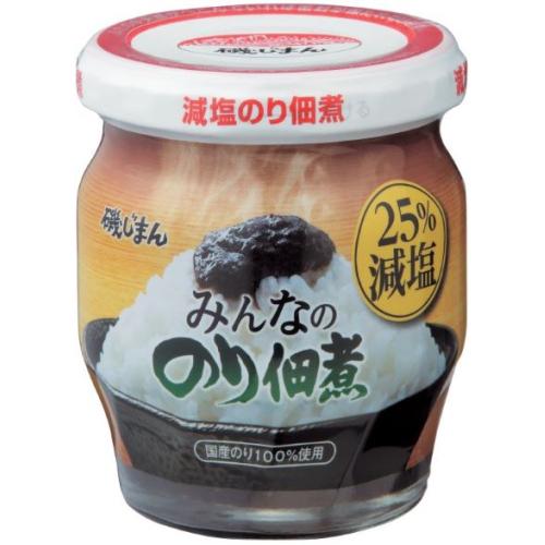 磯じまん　みんなののり佃煮　25％減塩　145g