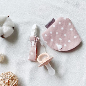 奶嘴防塵收納袋 即拆式 奶嘴鍊 奶嘴收納 奶嘴防塵套 多款花色