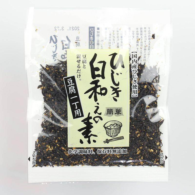 国産ひじき使用 ひじき白和えの素 60g 豆腐一丁用 10袋入り 山忠 5分で白和え 宅飲み