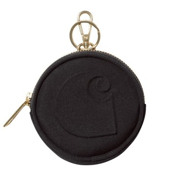 AirRoom正品 2025SS CARHARTT WIP Clarton Zip 扣環 圓形 鑰匙 零錢 皮夾 小包