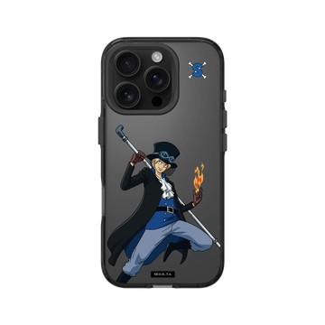 iPhone 16 Pro Clear 酷墨灰 - 航海王 One Piece - 角色系列-薩波
