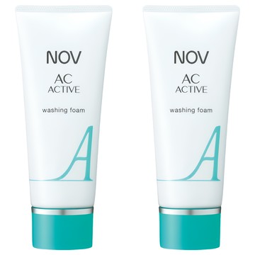 NOV 娜芙 AC-ACTIVE面皰潔面乳 washing foam  100g  2條