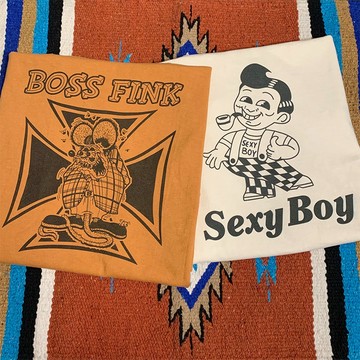 竹北 Goofing-off |美式 復古 惡搞 2.0 芬克鼠 bigboy 油頭大佬 重磅 短袖純棉T