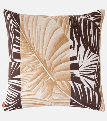 Missoni Floral striped cushion