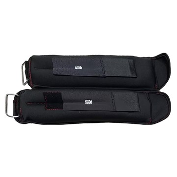 三次方 腳綁沙包 手腳通用 2kg x 2入 負重沙包 運動沙包 訓練沙包  黑色  4kg  22 x 8.8cm  1組