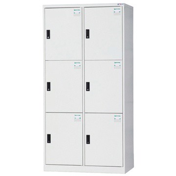 【時尚屋】HDF多用途3x6尺鋼製6人置物櫃HDF-2506