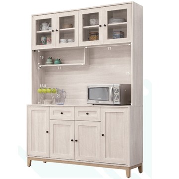 AS DESIGN 雅司家具-巴頌5尺餐櫃組-148*39.3*203.5cm