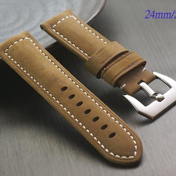 Panerai 沛納海代用進口高級錶帶 26mm 24mm 22mm 類麂皮款 Pchome 24h購物 Line購物