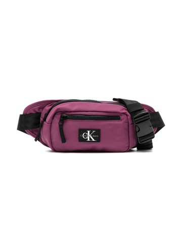 Calvin Klein Kids - logo-patch belt bag - kids - Recycled Polyester - One Size - Pink