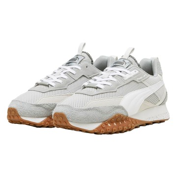 PUMA 男女款 Blktop Rider Preppy 休閒鞋 39587504  30cm  白色 + 灰色