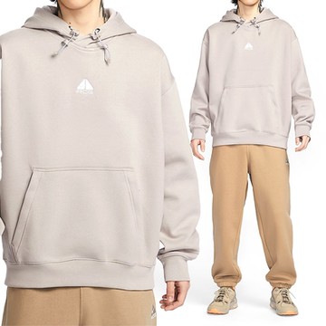 Nike Tuff FLC PO Hoodie 男款 女款 灰色 中性 帽T 防潑水 寬鬆 長袖 DH3088-009