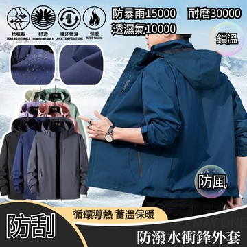 ONE牌同工廠 保暖衝鋒衣外套 男女情侶迷彩薄款連帽防風防水衝鋒外套 夾克 風衣外套 連帽外套 防風外套 台灣出貨