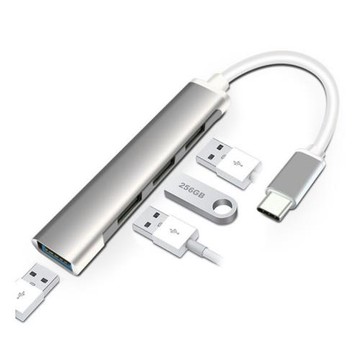 typec轉USB3.0適用蘋果電腦轉hdmi筆記本平板電腦手機拓展器HUB