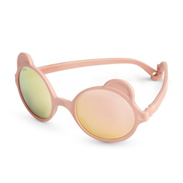法國KiETLA-OURSON萌貝熊幼兒太陽眼鏡(1-4 years 蜜桃粉)