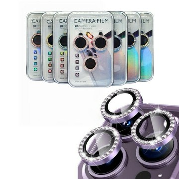 帶包裝鑲鉆鷹眼鏡頭膜適用蘋果Iphone16 pro max手機攝像頭保護鑫弘-3C數碼