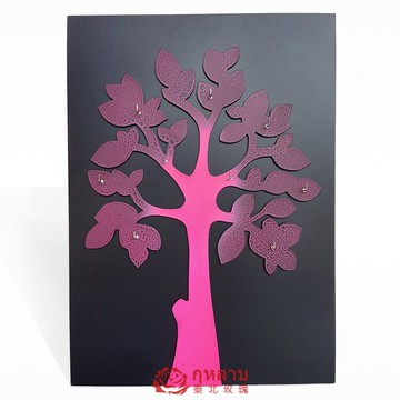 泰國木雕大樹汽車門口墻壁玄關鑰匙掛 掛首飾的架子展示架收納掛1入