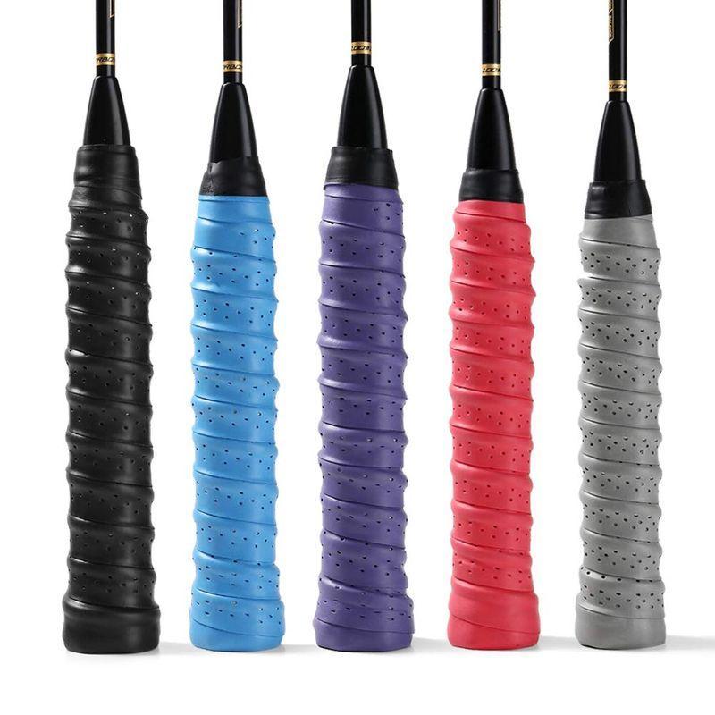 HFEELスーパーテニスラケットオーバーグリップ バドミントンラケット グリップ 釣り竿スウェットバンドグリップ 多孔型 超吸収タ 通販  LINEポイント最大GET LINEショッピング