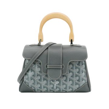 二手品 Goyard Saigon Mini 手提兩用包(灰)
