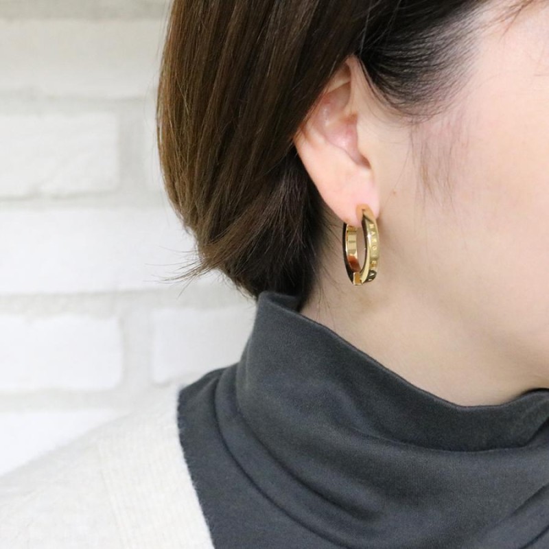 エムエムシックス メゾン マルジェラ MM6 Maison Margiela メゾンマルジェラ ピアス ナンバリングロゴ ゴールド レディース MM6 Maison Margiela SM7VG0056 SV0310 950 （POLISHED YELLOW GOLD） -ファッション通販 FASHION WALKER | メゾンマルジェラmm6 ピアス | アクセサリー | Bklzyh