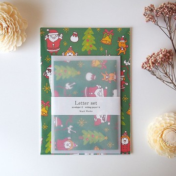 聖誕節信紙組