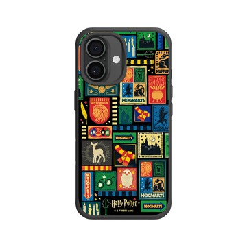 iPhone 16 SolidX 黑 - 哈利波特 Harry Potter - 哈利波特-拼布圖案